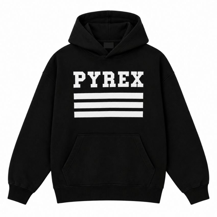 Pyrex Vision Varsity Stripe Hoodie Pyrex Vision Varsity Stripe Hoodie