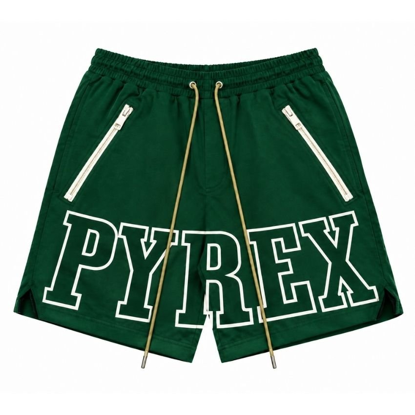 Pyrex Green Shorts