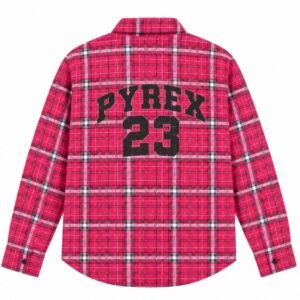 PYREX 23 Pink Distressed Flannel