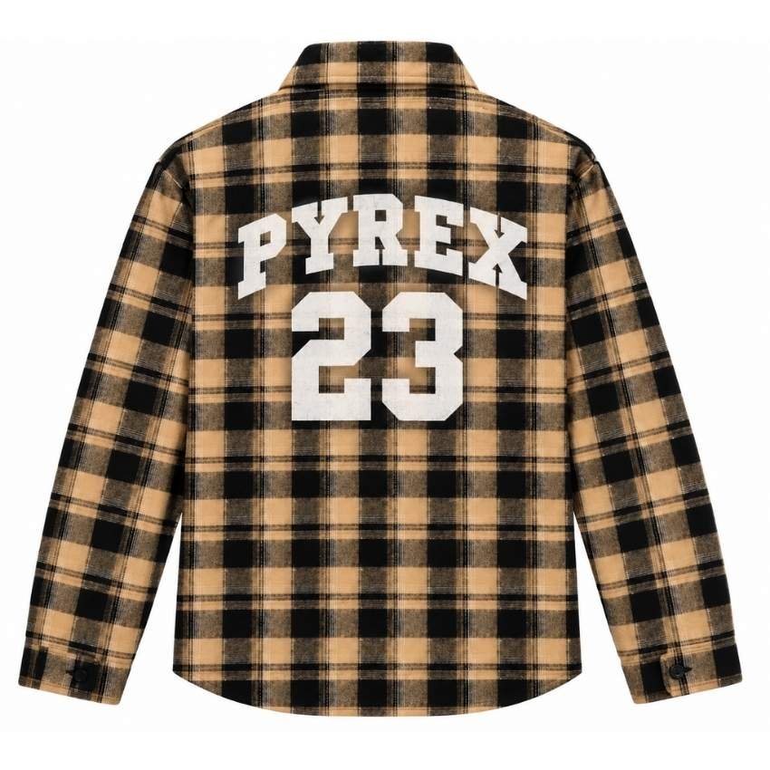 Pyrex 23 Checkered Flannel Shirt Pyrex 23 Checkered Flannel Shirt