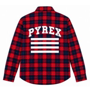 PYREX 23 Red Plaid Shirt